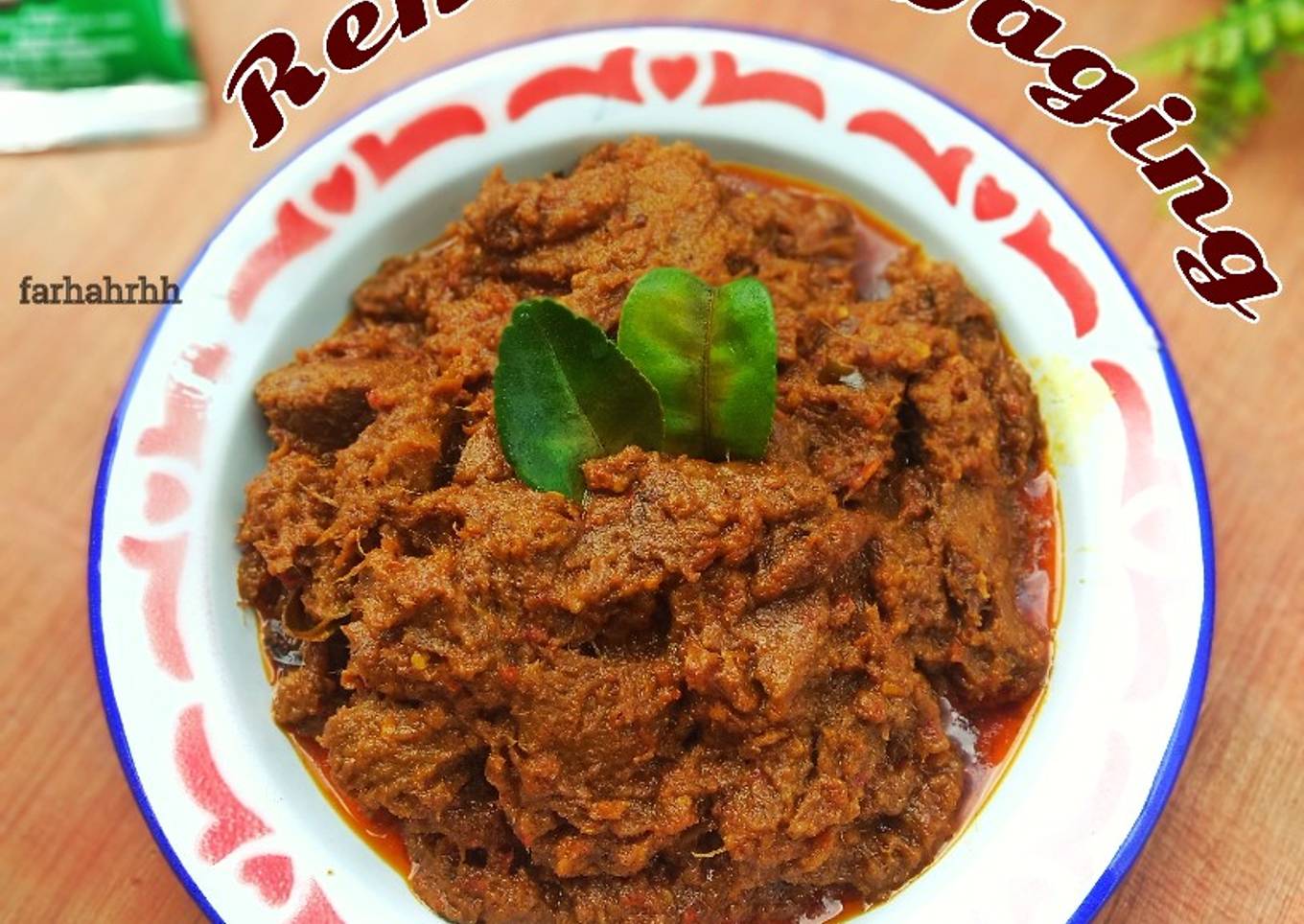 Rendang Daging Khas Minang