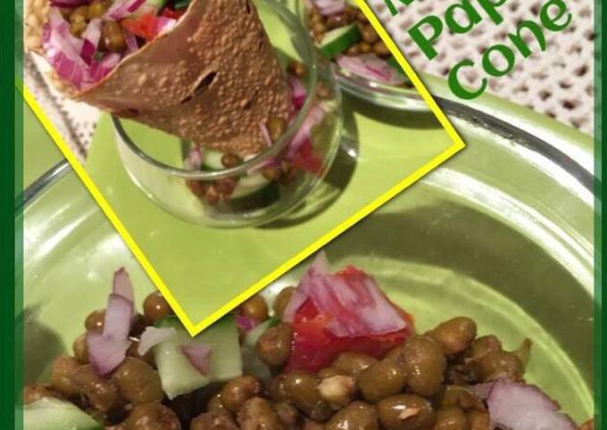 Easiest Way to Make Homemade Moong Papad Cone