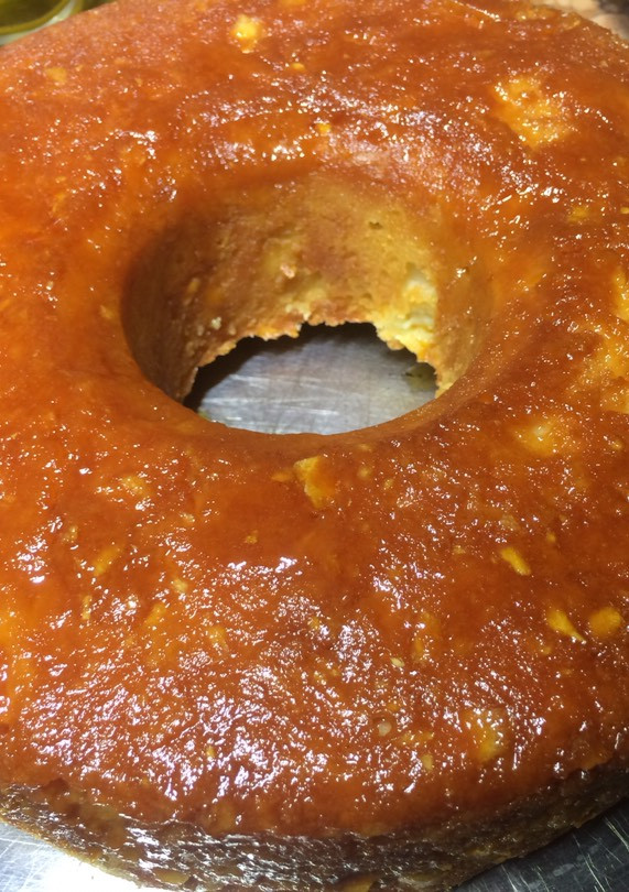Una foto de Budín de pan