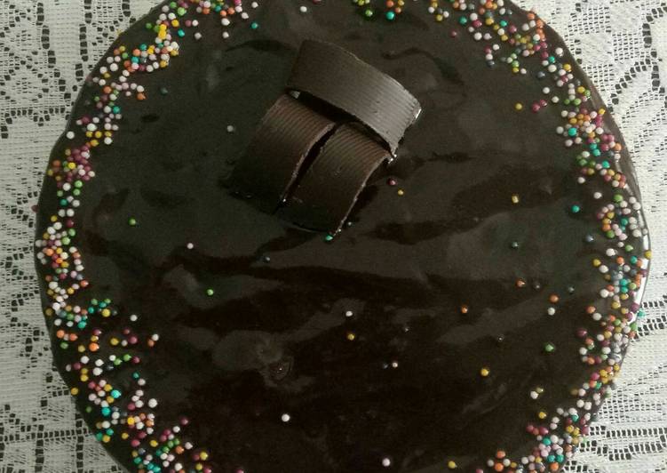 Eggless Jowar chocolate cake