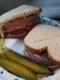 Boiled Bologna Sandwiches thick cut