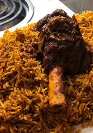 صورة لوصفة مچبوس لحم اصلي