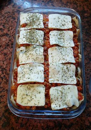 Una foto de Canelones de acelga y carne