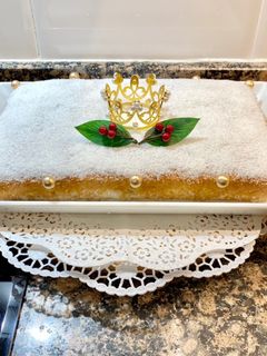 Una foto de Tarta de coco húmeda