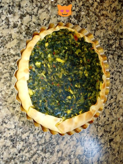 Una foto de Tarta de acelga #fácil