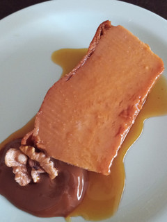 Una foto de Budín de pan de dulce de leche