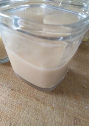 Une photo de Crème dessert sirop d'érable