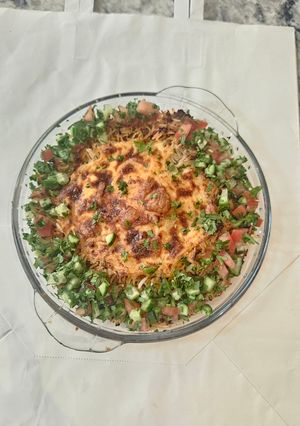 صورة لوصفة سلطة الأرز