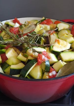 Une photo de Ratatouille confite ♥️