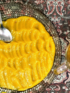 عکسی از دستور حلوای آرد برنج