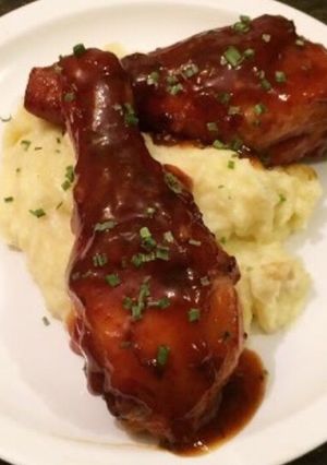 Una foto de Pollo al Estilo de Barbacoa de mi Mamá