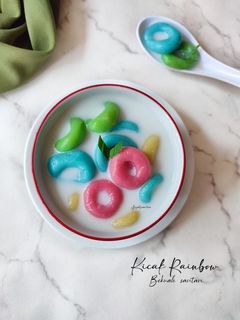 Foto resep Kicak Rainbow Bekuah Santan
