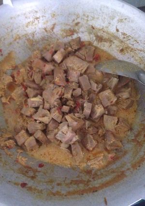 Foto resep Sayur santan tewel pedas