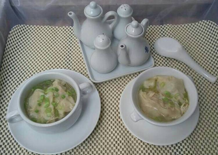 Sup pangsit rebus