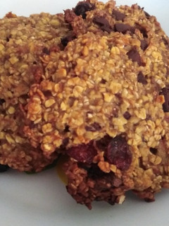 Una foto de Galletas de plátano y avena