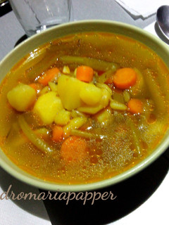 Una foto de Borraja con patatas
