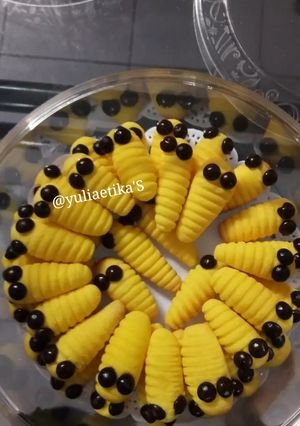 Foto resep Caterpillar cookies teflon