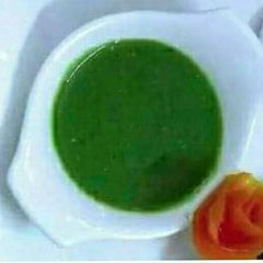 A picture of Mint and Coriander Chutney.