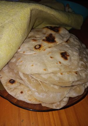 Una foto de Tacos de harina de trigo