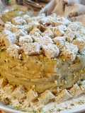 Torta Mimosa al pistacchio