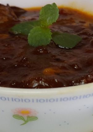 পুদিনা টমেটো চাটনি।(pudina tomato chutney recipe in bengali) রেসিপির প্রধান ছবি