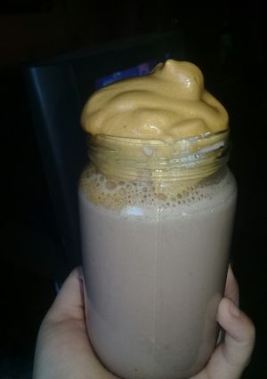 Una foto de Chocolatada con crema de caffe