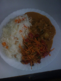 A picture of Chicken curry.