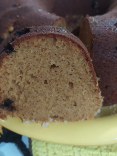 Una foto de Budín de dulce de leche