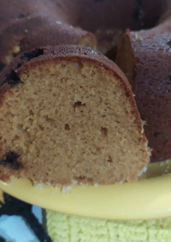 Una foto de Budín de dulce de leche