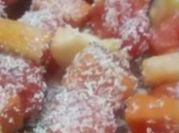 A picture of strawberry papaya