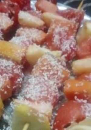A picture of Mix fruit salad.