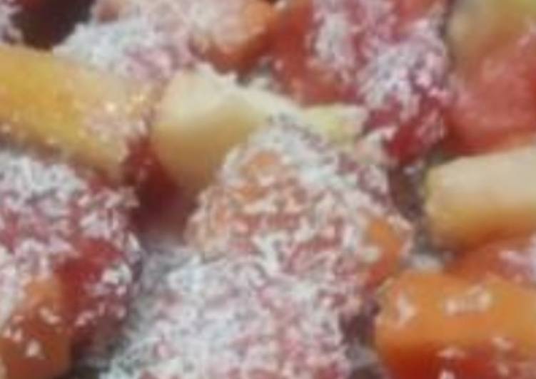 Step-by-Step Guide to Make Favorite Mix fruit salad