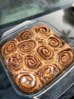 A picture of Cinnamon Rolls.
