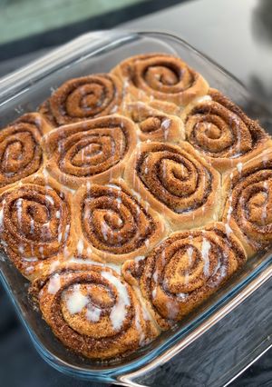 A picture of Cinnamon Rolls.