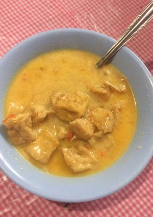 Foto resep Sayur tahu santen simpel