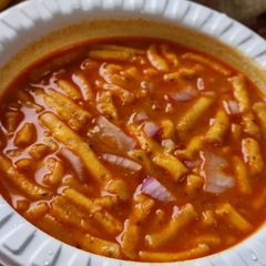 Khandeshi special Shev bhaji A picture of Khandeshi special Shev bhaji.