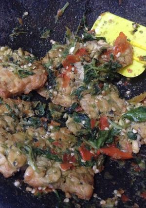 Foto resep Tempe penyet kemangi