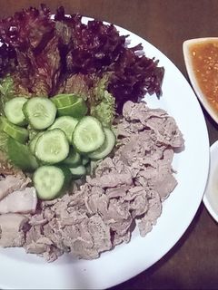 รูปของ เมี่ยงหมูรวม - คีโต