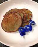 Cho Bé - Bánh Pancake Chuối Hoa Đậu Biếc