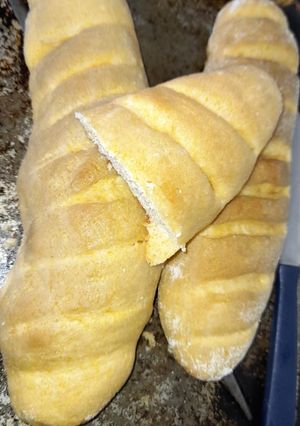 Una foto de Pan dulce de harina de maíz