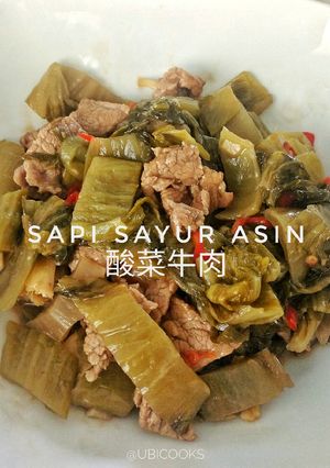 Foto resep Sapi Sayur Asin #BikinRamadanBerkesan
