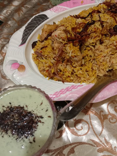 A picture of Muradabadi Biryani 🍛🍛🍛.
