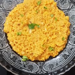 A picture of Samak rice khichdi for upvas.