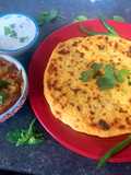 Masalay dar Besan ki roti