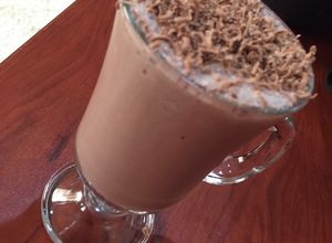 صورة لوصفة الحليب وآيس كريم 🥛🍫 ميلك شيك 😻
