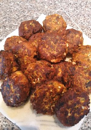 Tojás fasírt gombával recept fotója