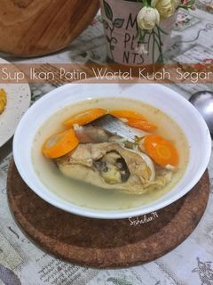 Foto resep Sup Ikan Patin Wortel Kuah Segar