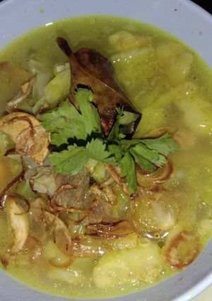 Foto resep Soto daging sayuran