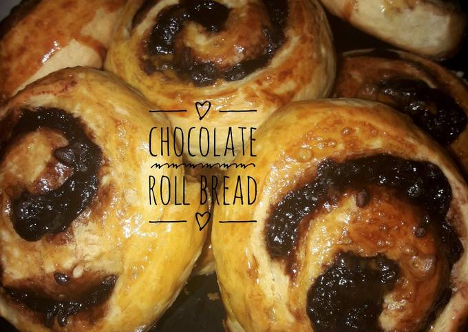 Resep Chocolate roll bread oleh Aqeela Qeela - Cookpad