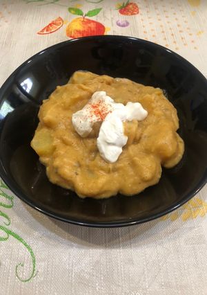 Krumplifőzelék recept fotója